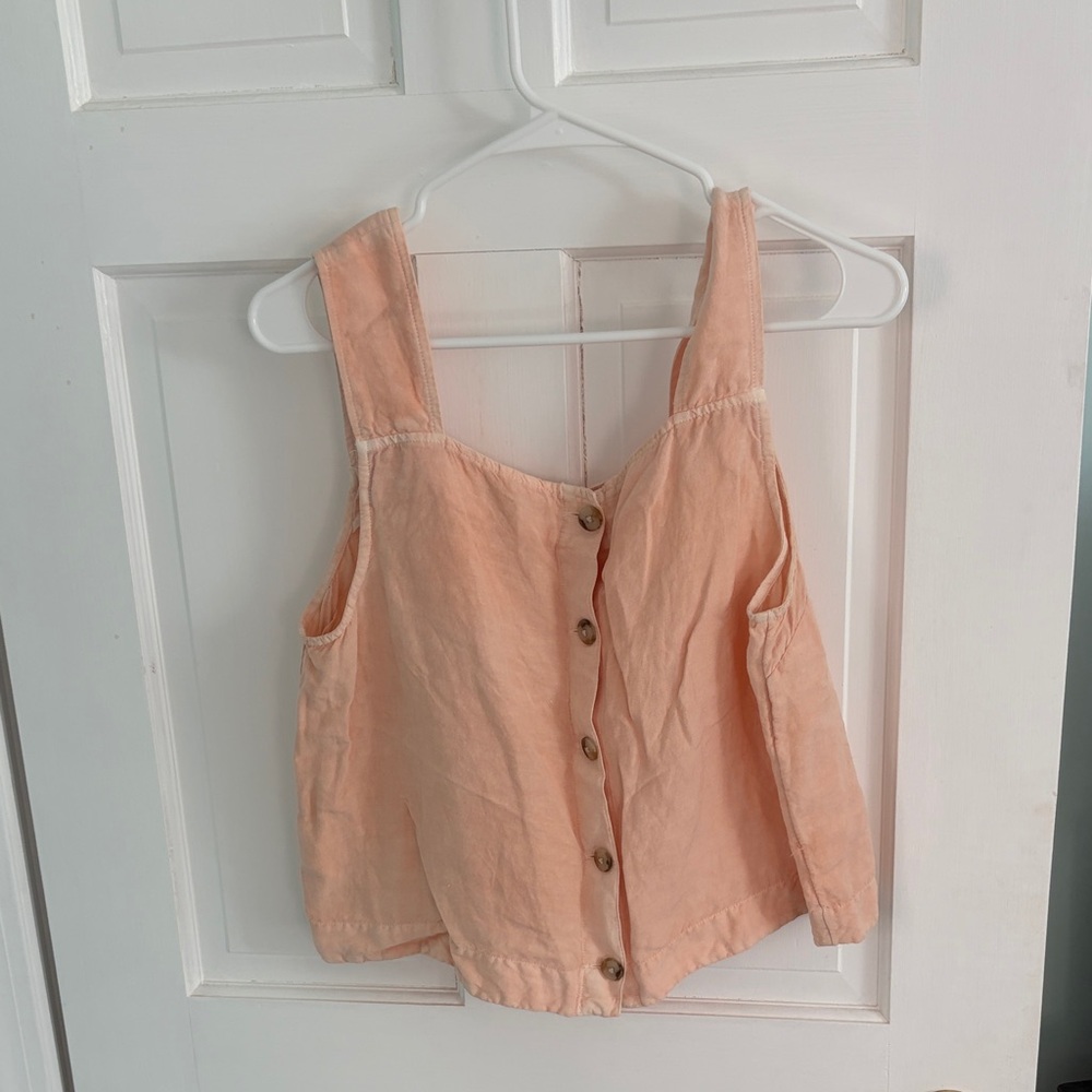 Madewell Linen Blend Tank